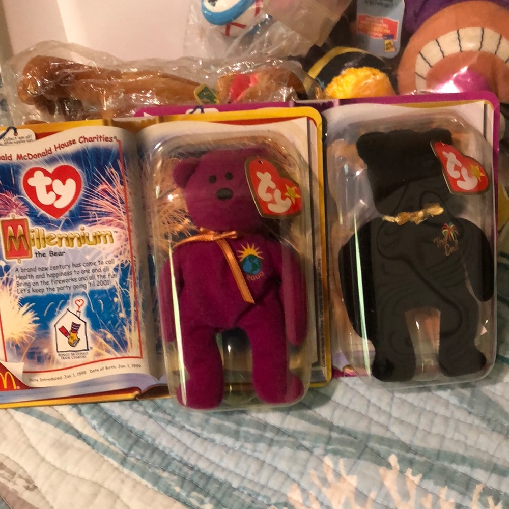 McDonald’s millennium and the end beanies new in package
